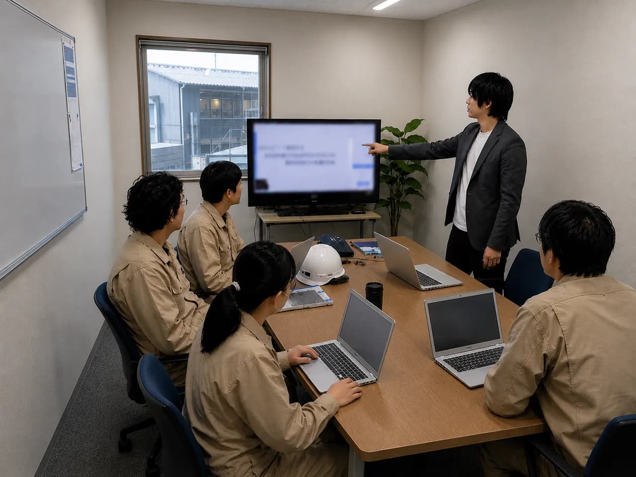 AI活用顧問・伴走支援の定例相談の様子